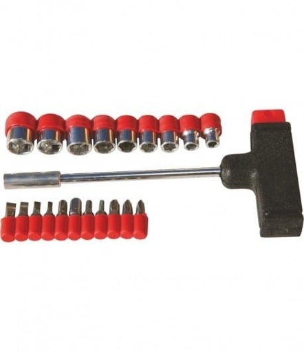 [lt65100] Set surubelnita tip T LT65100 21bituri Lumytools