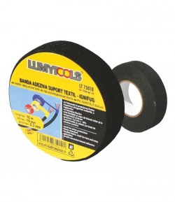 [lt75010] Banda adeziva, suport textil - ignifug LT75010 Lumytools