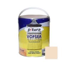 [v53410-B25] Vopsea alchidica pentru lemn / metal, lucioasa, Pitura, interior / exterior, crem perla, 25 L Kober