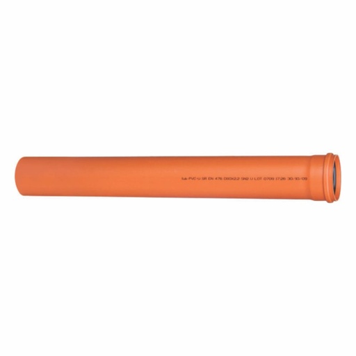 [1101p] Tub pvc 110x1m 2.2mm SN2 multistrat Valplast