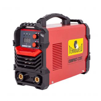 [COMPACT-220T] Invertor sudura MMA Tehnoweld COMPACT-220T, 200 A, electrozi 1.6-4 mm, cu accesorii