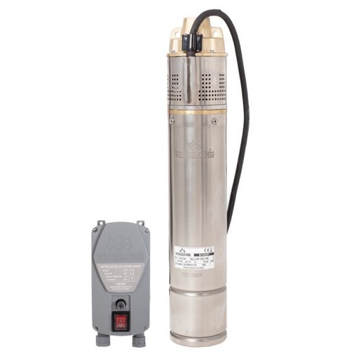 [SI10551] Pompa submersibila periferica Wasserkonig SI10551, diametru 4", 1500 W, debit 3060 l/h, inaltime refulare 105 m