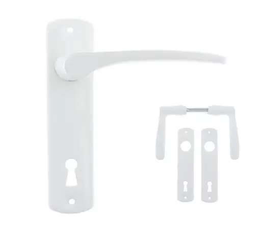 [a667.3va ap] Maner + Sild pentru Cheie, 72 mm, Alb, Yale