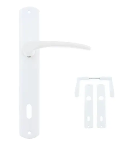 [a670va ap] Maner + Sild pentru Cheie, 90 mm, Alb, Yale