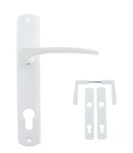 [a671va ap] Maner + Sild pentru Cilindru, 90 mm, Alb, Yale