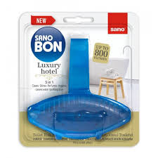 [2256] Odorizant wc baie Sano Bon Blue Luxury Hotel 5in1, solid, 55g