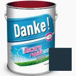 [5993] Vopsea alchidica pentru lemn / metal, exterior, gri antracit, 4l Danke