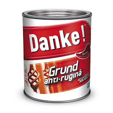 [8514] Grund pentru metal Danke, interior / exterior, rosu oxid, 2.5 L