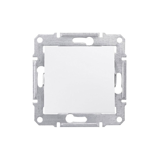[sdn0100121] DL Comutator 1 pol, 10AX fara cadru alb Sedna Schneider