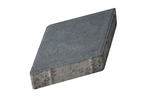 [12115gi] Pavaj Trenova Romb Grande 6cm 19.5x33 30bc/mp 9.22mp/pal 277bc/pal 1320kg/pal gri inchis Elis Pavaje