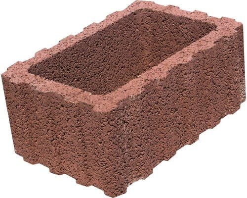 [15024r] Jardiniera J2 25cm 40x60 16bc/pal 510kg/pal rosu Elis Pavaje