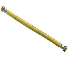 [10148] Racord gaz 30x60cm 1/2" F-F galben