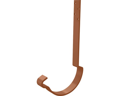 [crl/125/4mm 3011] Carlig jgheab ranforsat 125mm ral3011 Metigla