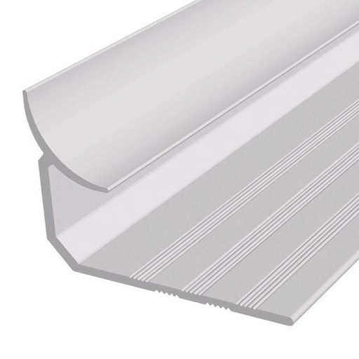 [579146] Profil Colțar interior gresie TI90, din aluminiu, Argintiu, 2,5m