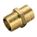 [1153q114] Niplu alama 1"1/4 FE-FE Q lung