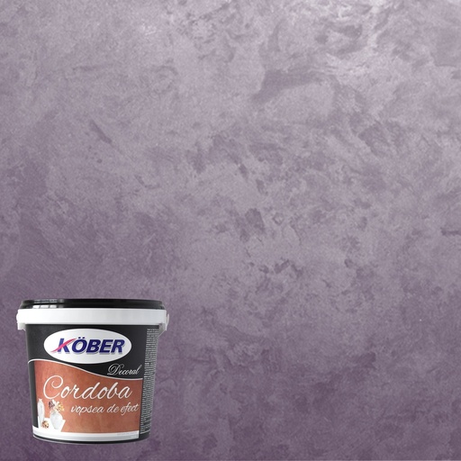 [v8732-9-p1.5l] Efect cordoba aluminiu Grey 9 P1.5l Kober