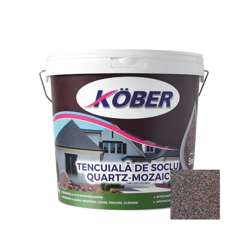 [TMC-K-M401-p25] Tencuiala decorativa mozaicata pentru soclu, Kober TMC-K-M401, interior / exterior, 25 kg
