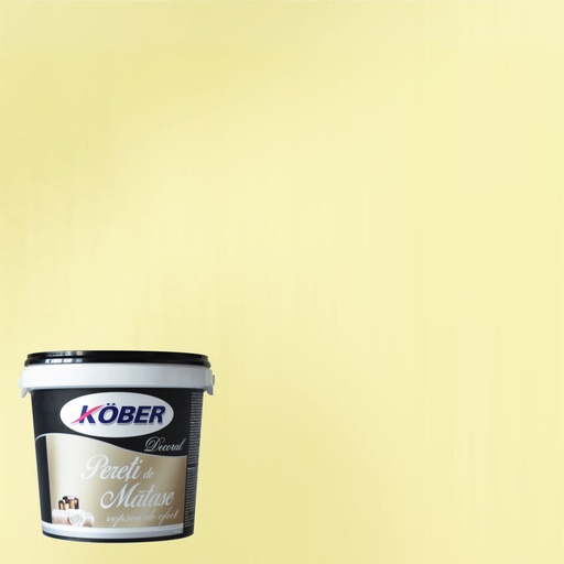 [V8760M021-P1.5L] Vopsea decorativa Decoral Pereti de Matase, interior, mango, 1.5 L Kober