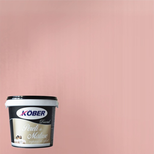 [V8760M006-P1.5L] Vopsea decorativa Decoral Pereti de Matase, interior, mocca, 1.5 L Kober