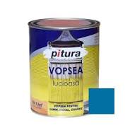 [v53620-c4l] Vopsea alchidica pentru lemn / metal, lucioasa, Pitura, interior / exterior, albastru V53620, 4 L Kober