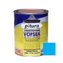 [v53633-c4l] Vopsea alchidica pentru lemn / metal, lucioasa, Pitura, interior / exterior, albastru luminos V53633, 4 L Kober