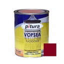 [v533011-c0.6l] Vopsea alchidica pentru lemn / metal, lucioasa, Pitura, interior / exterior, visiniu V53311, 0.6 L Kober