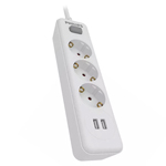 [PH-SPN3032WA ] Prelungitor 3 prize 2m 2xUSB Philips