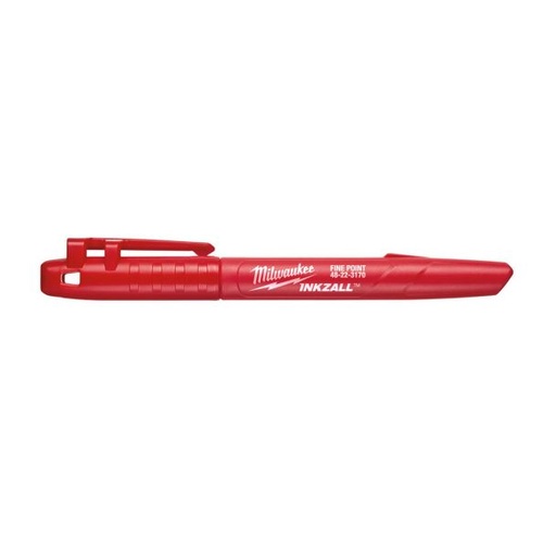 [23170 ] Marker INKZALL pentru santier 48223170, rosu, varf 1mm  Milwaukee