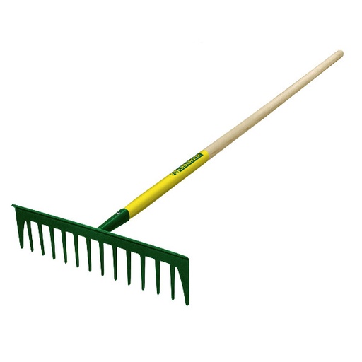 [376101] Grebla cu dinti drepti, batipro 14dinti drepti, coada din lemn Leborgne