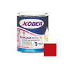 [e543005-c0.75l] Vopsea alchidica pentru lemn / metal, Kober Emalux Kolor, interior / exterior, rosu vin, 0.75 L