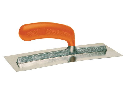 [231321] Gletiera INOX cu lama curbata, montator gips-carton 28x12 lama curb