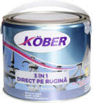 [e817016l-c2.5l] Vopsea alchidica pentru metal Kober 3 in 1, interior / exterior, gri antracit, 2.5 L