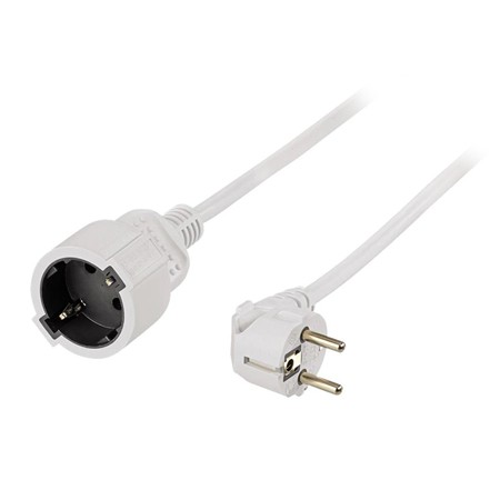 [SKU-8779] Cablu extensie 5m(3x1.5mm2) 16A, alb