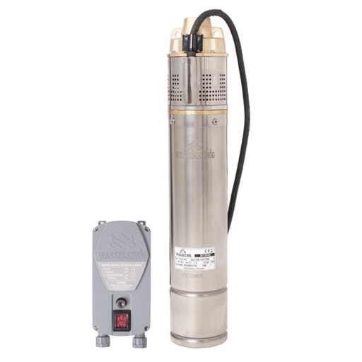 [SI13055] Pompa submersibila periferica Wasserkonig SI13055, diametru 4", 1800 W, debit 3300 l/h, inaltime refulare 130 m