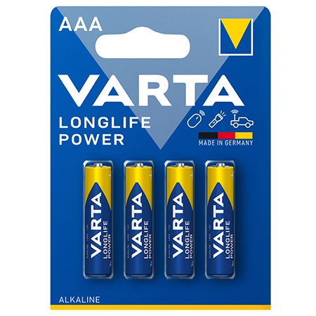 [BAT0236] Baterie alcalina longlife power LR3 bl4 Varta