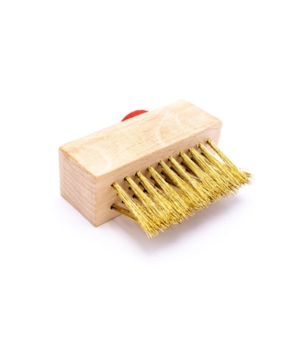 [lt35628] Perie pentru pavele, fir metalic, 10 cm, filet PVC, fara coada, LT35628 Lumytools