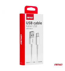 [03895] Cablu USB Iphone 100cm Amio