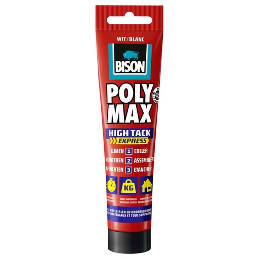[428983] Adeziv și etanșeizant MS Polimer BISON Poly Max High Tack Express, 165g