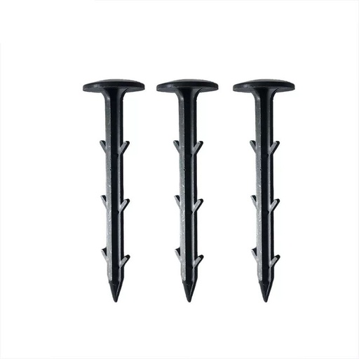 [46444r] Cuie plastic fixare fixare folie Agrotextil - 150mm, 20set Proline