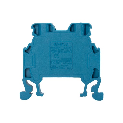 [ONKA1015] Cleme cu surub MRK 2.5mm² blue – montaj pe sina Ω omega