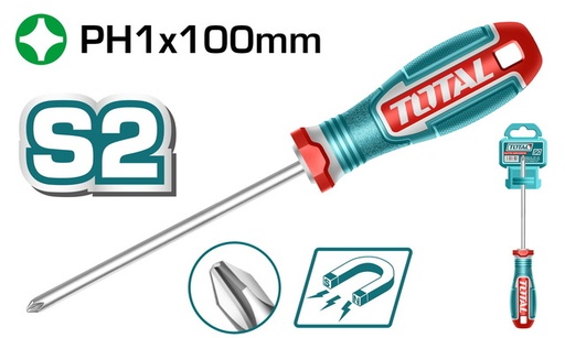 [TSDPH1100] Surubelnita Phillips - PH1 - 5.0mm-100mm - S2 (industrial) Total