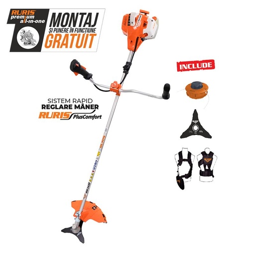 [360rr2022] Motocoasa de umar RURIS RR 360 2.4 CP