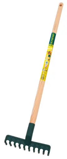 [471003] Grebla din plastic pentru copii coada din lemn Leborgne