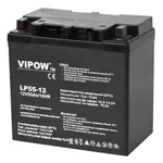 [bat0223] Acumulator stationar AGM VRLA 12V 55AH Vipow
