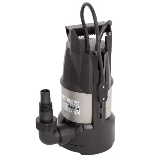 [SPEC9208] Pompa submersibila din plastic Wasserkonig SPEC9208, particule max. 5 mm, putere 750 W, debit 12500 l/h, H refulare 8.5 m, carcasa motor inox, senzori electronici de nivel Wasserkonig