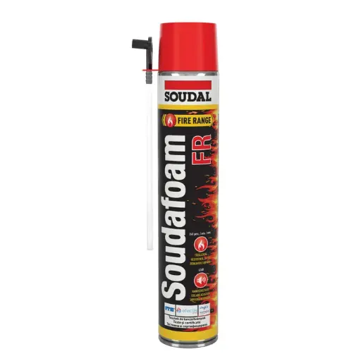 [156201] Spuma poliuretanica antifoc, cu aplicare manuala 750 ml Soudal