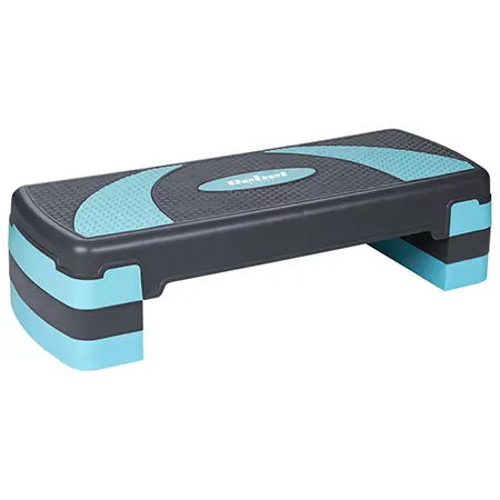 [RBA-3225-BL] Stepper aerobic 3 nivele gri albastru Rebel active