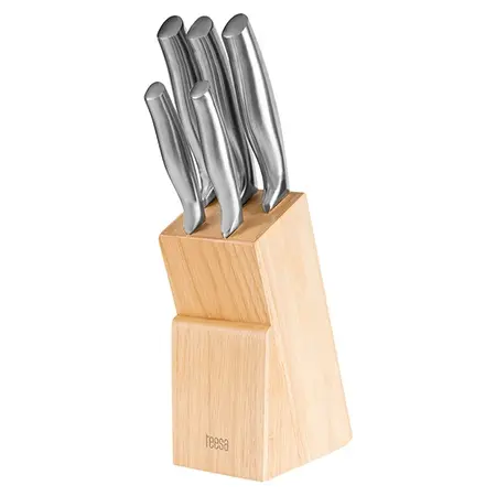 [TSA0204] Set 5 cutite in bloc lemn Teesa