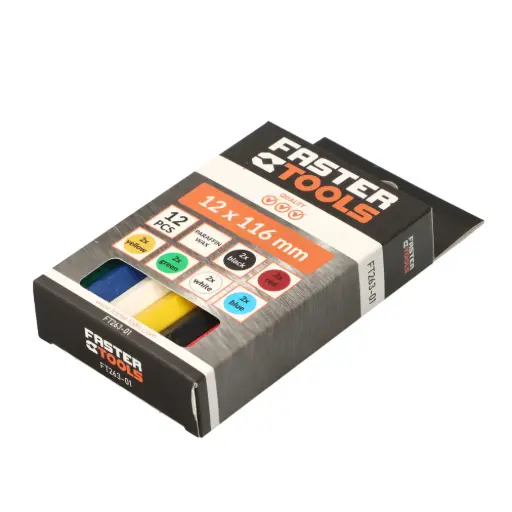 [EGA-FT263-01] Creta cerata multicolora 12x116mmcm Faster Tools