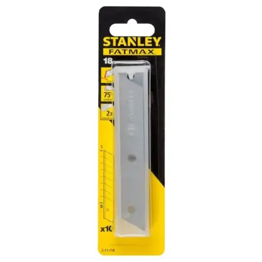 [2-11-718] Set 10 lame segmentate Fatmax 2-11-718, 18 mm Stanley